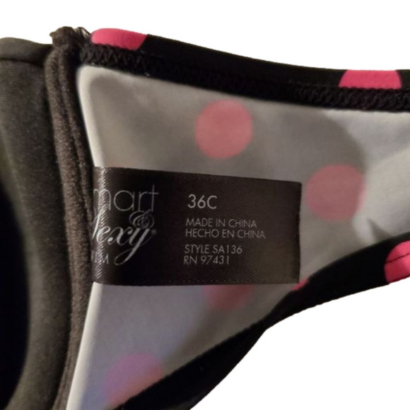 🎆Super Cute 36C Polka Dot Bikini Top - Picture 6 of 12